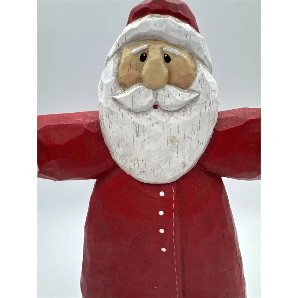 Vtg Midwest‎ Cannon Falls Santa Candy Cane Holder Figurine Eddie Walker AS IS
